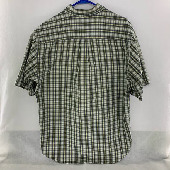 Carhartt Short Sleeve Casual Button Down Shirt Size L - Picture 2 of 9